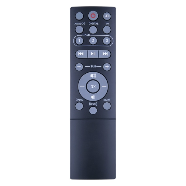 Ammattimainen RSB-11 Replace Kaukosäädin ABS Kaukosäätimen vaihto Sopii RSB-14 Klipsch Sound Systemille