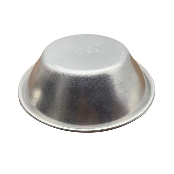 Förpackning med 50 Nonstick Kakformar Metall Puddingformar Aluminium Ägg Tartelettformar