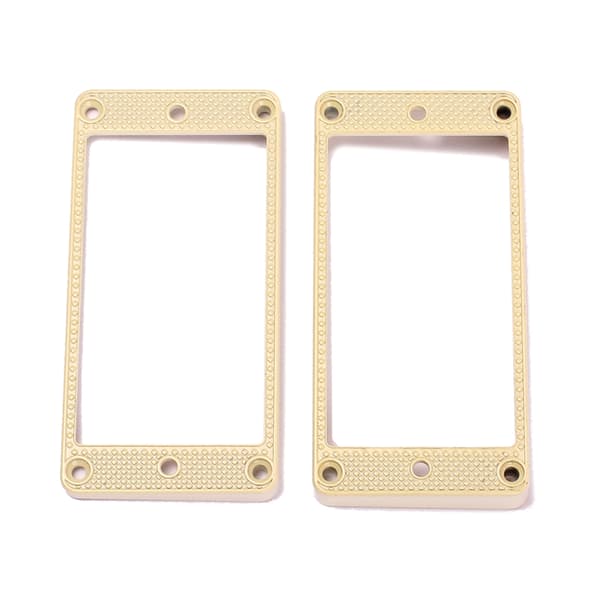 2 st Platt Humbucker Elgitarr Pickup Ram Monteringsringar & Skruvsatser