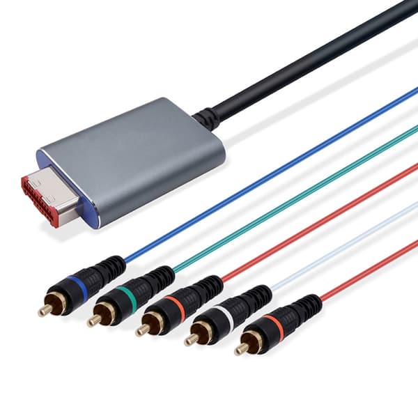 Digital AV-utgång Hög kvalitet för bildljud 5RCA-adapter