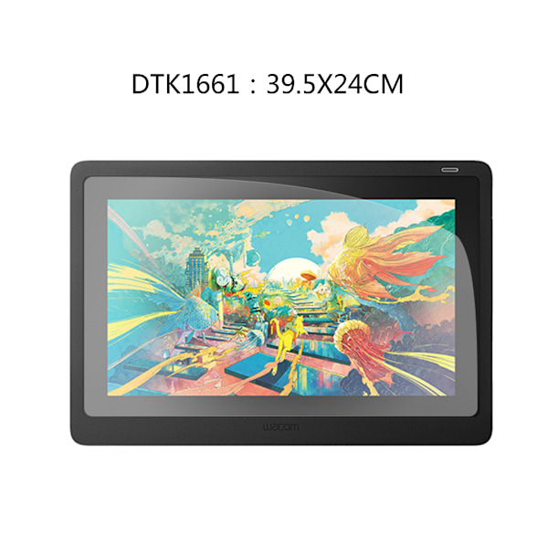 Frosted skærmbeskytter til Wacom Cintiq digital grafisk tegnetablet Anti for blænding Ridsesikker til berøringsskærm C