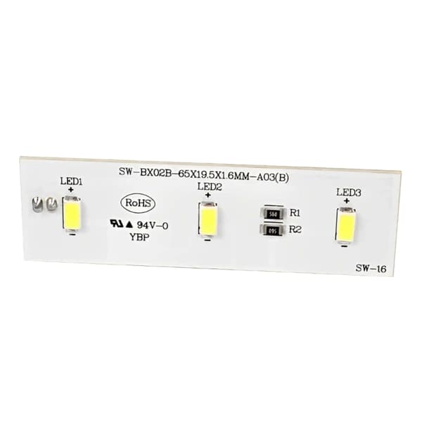 Universal SWBX02B Kjøleskap LED Lysbrett Lys For