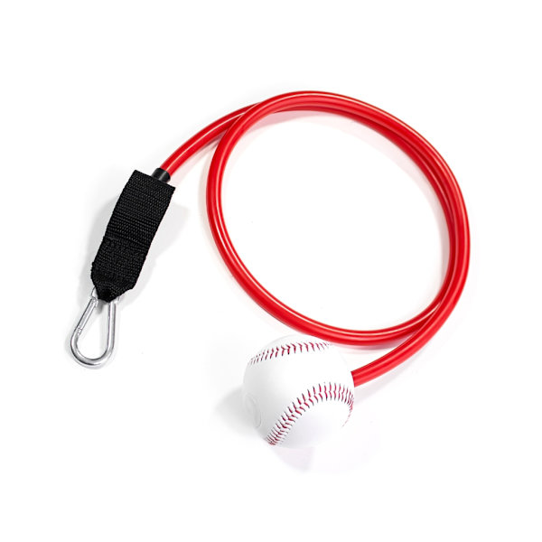 Treningsmotstandsbånd for baseball, treningsutstyr Red