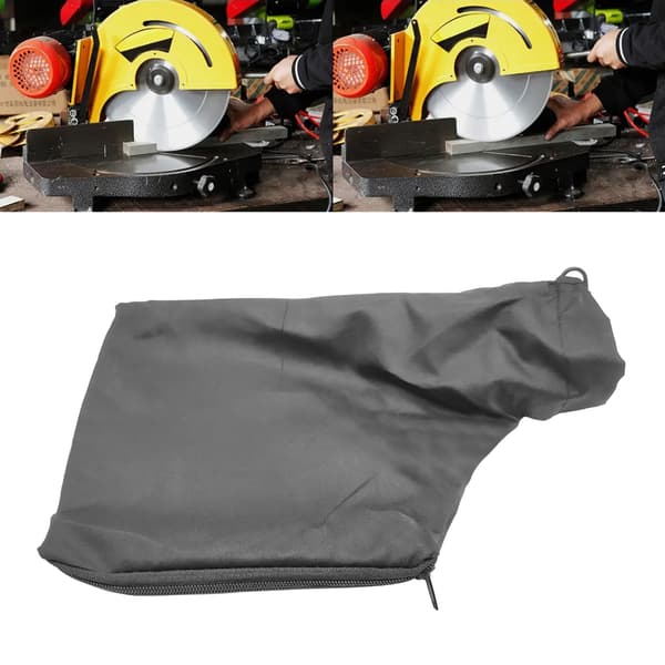 4PCS Spånsamlingspåse för Geringssåg 255 Påse Justerbar Dammfångare