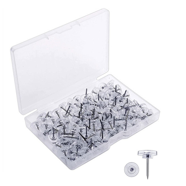 50/100/150 stk. Flade Hætte Push Pins Gear-formet Pushpin Kortnål til Opslagstavle Fotovæg Syning Nål til Stof Quilting 150pcs