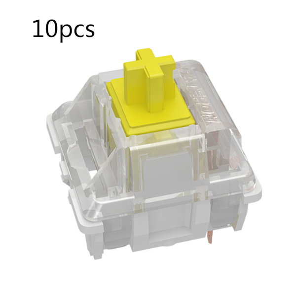 Mekaniska tangentbordstillbehör 3Pin Switchar SMD LED Switch för Gateron passform MX GK61 Tangentbordsdelar Hållbar 10 stycken