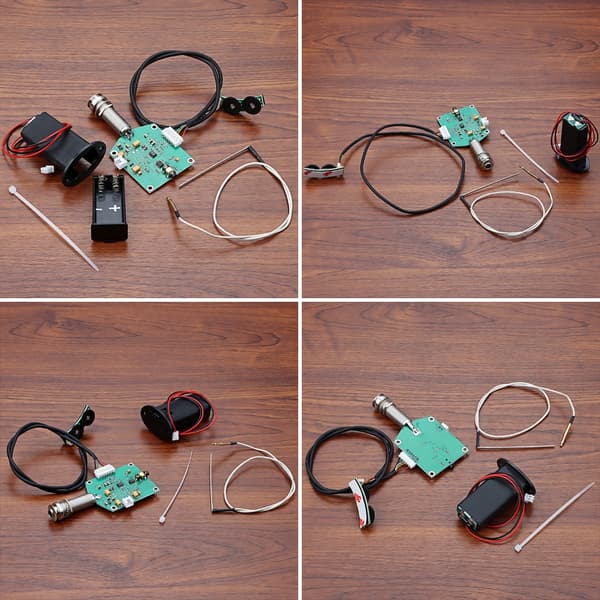 Gitardel Piezo Pickup Gitar Pickup Forsteker Gitardel Tilbehør