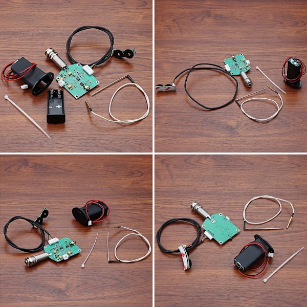 Gitarrdel Piezo Pickup Gitarr Pickup Förstärkare Gitarrdel Tillbehör