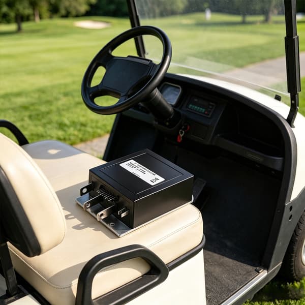 Golfbil hastighetsregulator med intelligenta temperaturskyddssystem