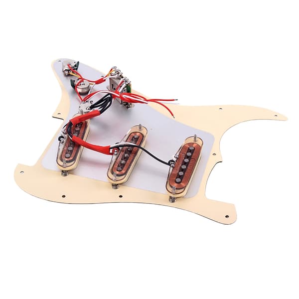 Scratch Plate Preloaded SSS 5 Pickups Prewired Pick Guards Loaded Single Coil