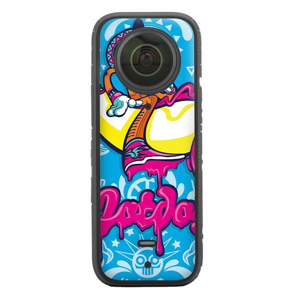 PVC-dekaler för Insta360 X3 skärmskydd 3DCurved Edge Full täckning Färgglada skyddstillbehör