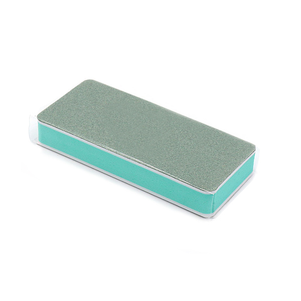 3,43x1,57x0,51in Silver Polering Block Smycken Polerstång Tvåvägs Nagelpoleringsverktyg Sander 1000/4000 Grit Hållbar