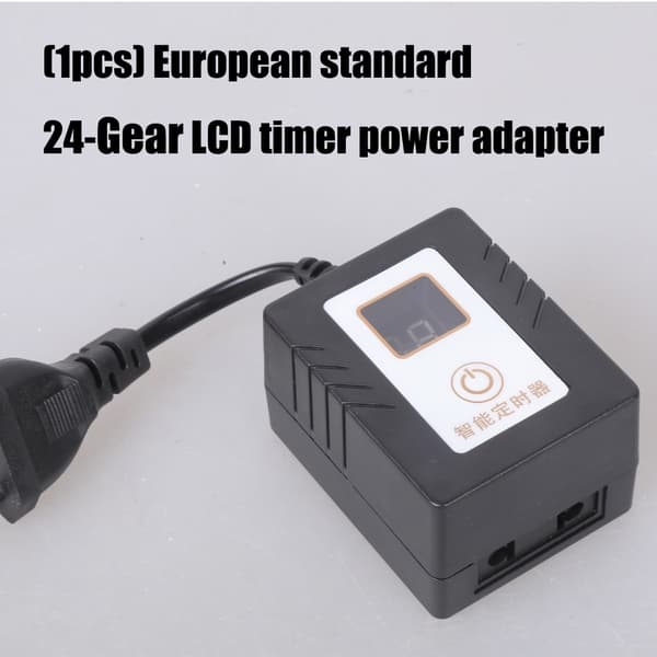 110V-220V Professionel Automatisk Cyklus Strømadapter Digital Timer Display