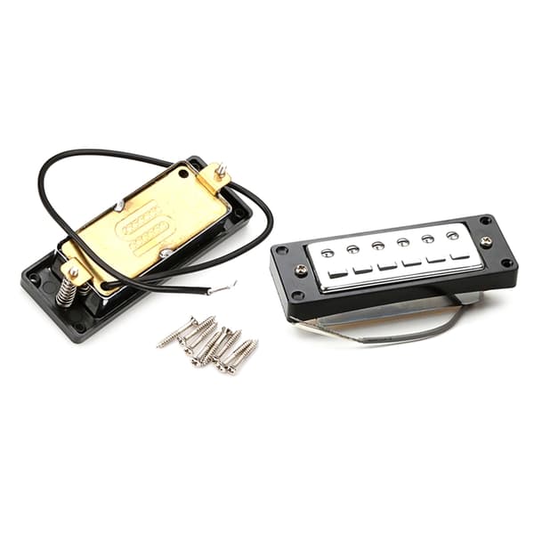 6-strängad gitarr Humbucker Pickup Ersättning Elektrisk Gitarr Delar Hållbar