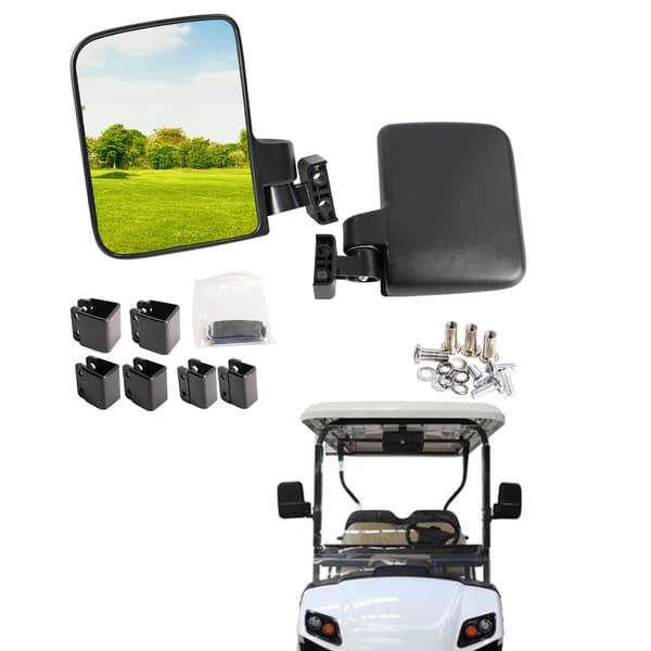 Universell Golfbilsbackspegel Plast Golfbilssidospegel Tålig