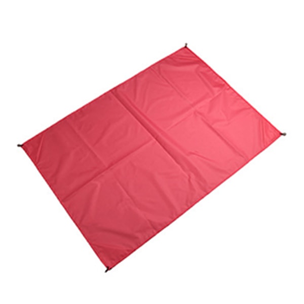 Bärbar vattentät sandtät strandfilt Lätt stor picknick campingmatta presenning med dragsko för vandring utomhus Rose Red 140x200cm