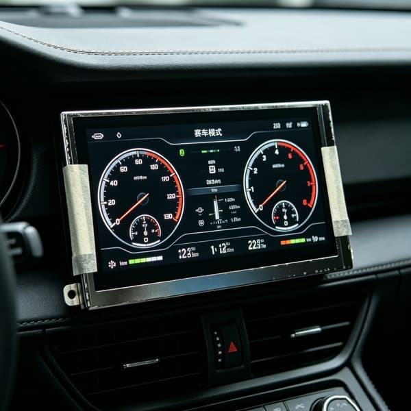 Instrumentbräda LCD-skärmpanel LQ050T5DG02 LQ050T5DG01 Datamonitoreringspanel