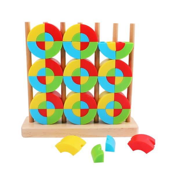 Barneklosser Matematikkleker Geometrisk Form Montering Stableleker