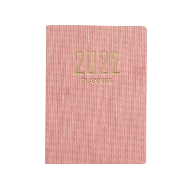 Praktisk A7 2022 Pocket Notebook Daglig Planerare Påminnelse Tidtabell Anteckningsblock Hem