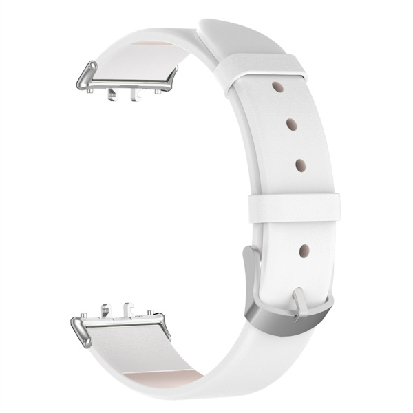 Mjukt och motståndskraftigt watch Mjukt och vattentätt handledsband Flexibelt armband Sportrem Motståndskraftigt att bära för Fit 3 White