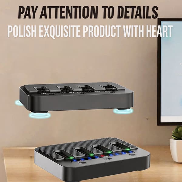 Lodret Design M.2 Duplikator Dock Understøtter 16TB Lagerudvidelse