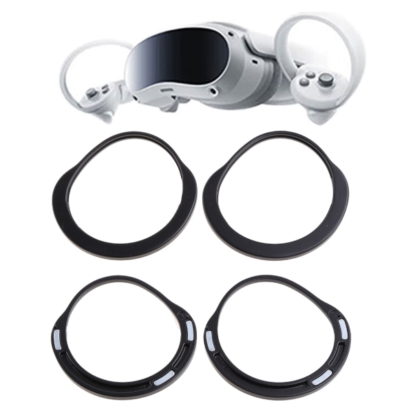 VR Lins Anti-Scratch Ringar för Pico 4 VR Glasses VR Myopia Glasögon Ram Lättvikts magnetiska lins Anti-Scratch Ringar