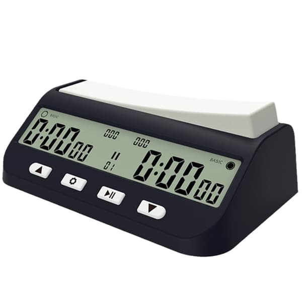 Sjakk Klokke Digital Timer, Digital Display Sjakk Timer Nedtelling Spill Timer