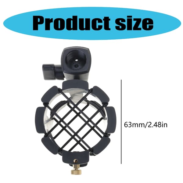 NB04 Universal Mikrofon Shock Mount Mic Clip Holder Mount Bracket