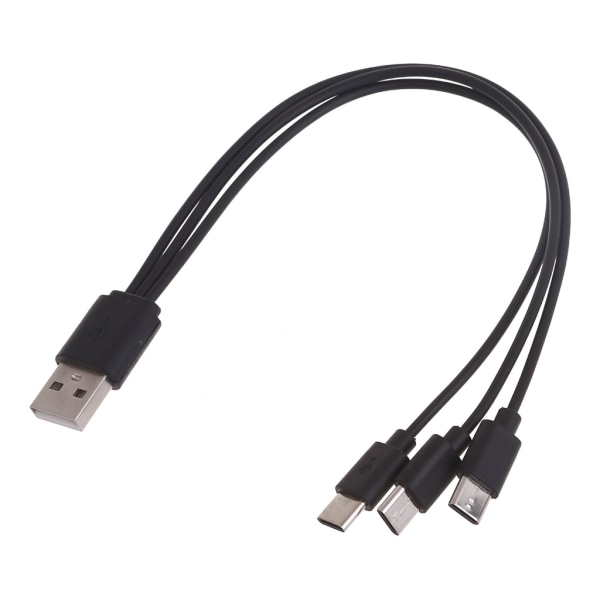 Multi laddningskabel Multi USB -kabel USB -laddningskabel Universal 1/2/3/4 i 1