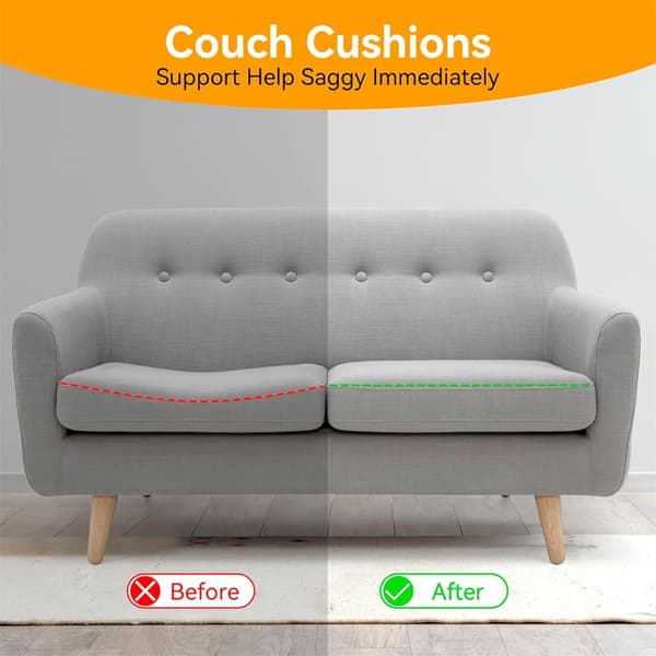 Robust Skum Sofahynde Forstærkningsindsats Ergonomisk Buet Design