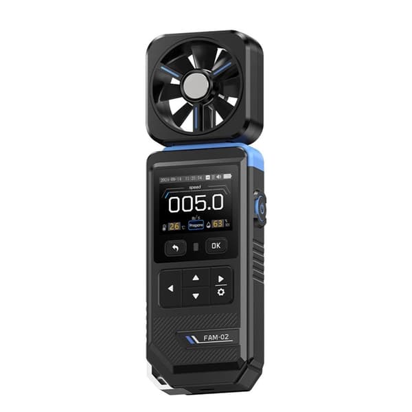 Vindhastighetsmätare i fickformat Digital Anemometer LCD Vindmätare