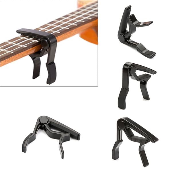 Akustisk & Elektrisk Gitarr Capo Tonklämma Lättviktiga Gitarrtillbehör