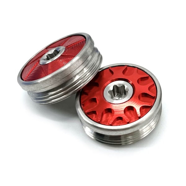 2 kpl golfpainoskruvia, jotka sopivat Stroke Lab -putterin mailojen päihin Red 5 grams