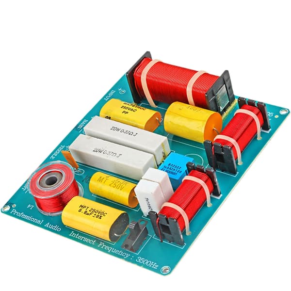 300W Frekvensdeler 3-vejs Diskant Mellem Bas Crossover For Overlegen Lyd