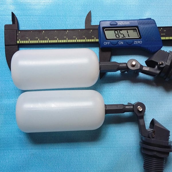 4st 1/2 tum mini stabil flytkula för ventil med justerbar arm automatisk fyllningsluftfuktare för tankvatten för aqu
