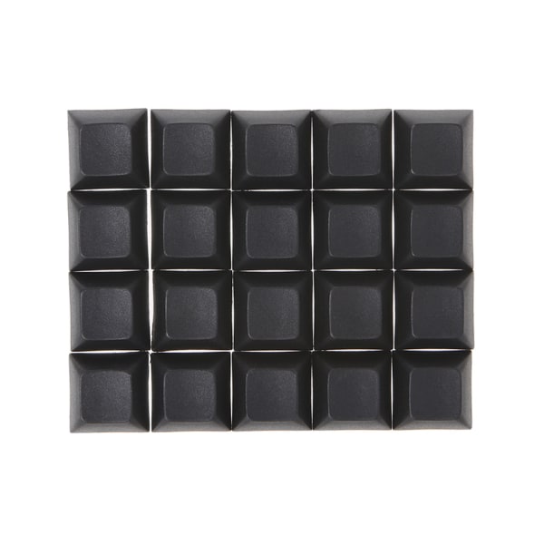 20 stykker PBT Blank Keycap DSA Profile 1U Gaming Keycap DIY for Key Button Keyca