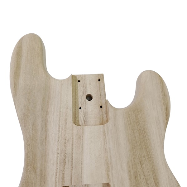 Håndlaget sliping uferdig kropp erstatning tre gitar DIY tilbehør