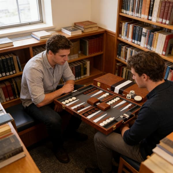 Strategisk brettspill Backgammon-sett Perfekt gave