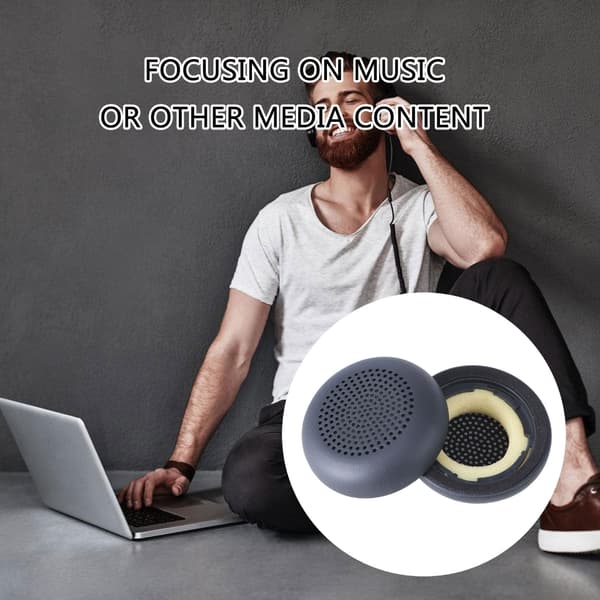 Slitstarka öronkuddar för Zone 750/Zone wire Professional Studio-hörlurar