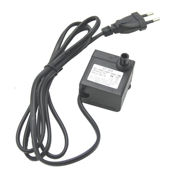 Upotettava suihkulähde ilmakala tankkiakvaariolle vesipumppu EU-pistoke 220V 5W 50Hz