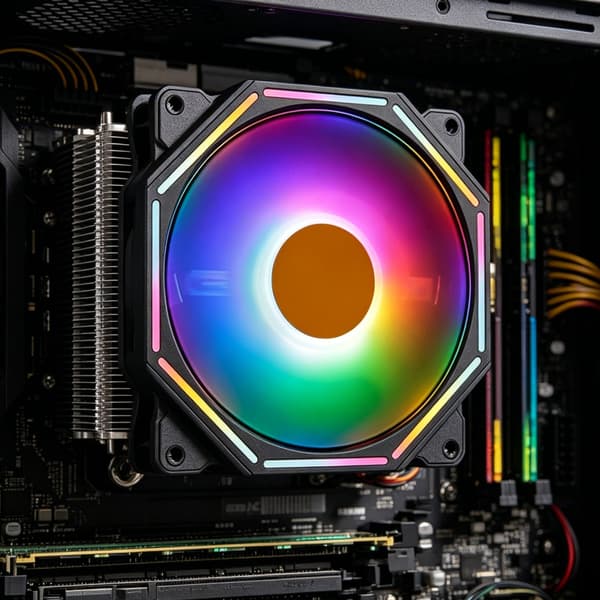 CPU-radiatorudskiftning Grafikkort Desktop Køleventilator til LGA775/115X