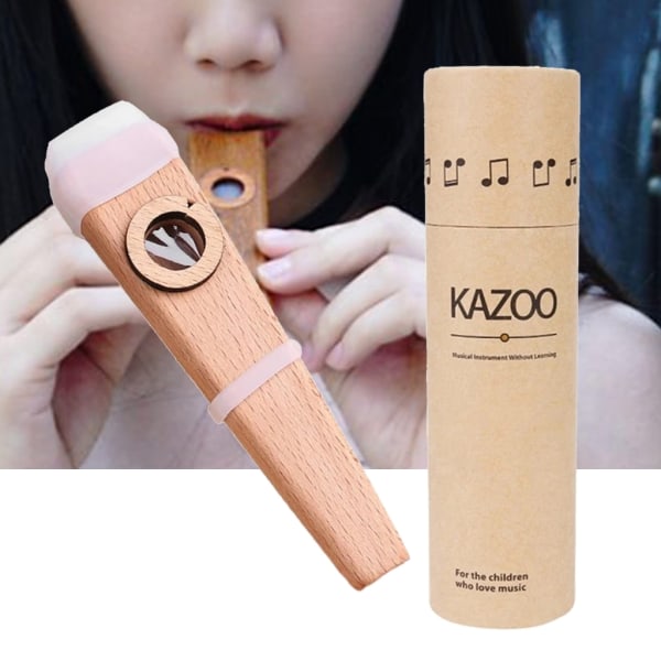 Kazoos Musikinstrumenter Gave til Barn Tre Kazoo Fløyte for Nybegynnere