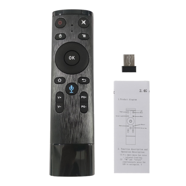 Q5 2.4G Air Mouse Fjernkontroll for bærbar datamaskin HTPC Android TV Box
