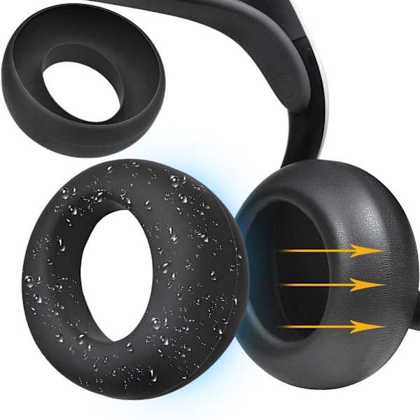 Støjreducerende ørepuder til headsets, nyd klar lyd