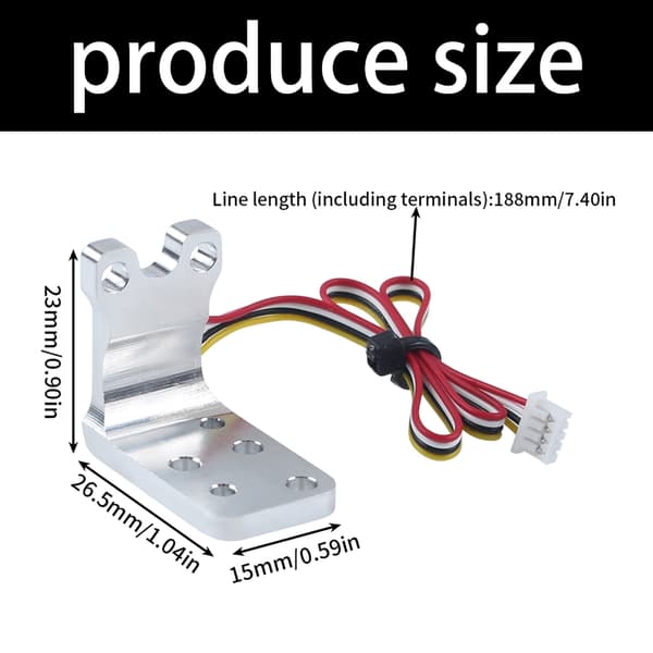 Strain Gauge 3D Printer Reservedel Nivelleringsenhed Til S1C 3D Printer