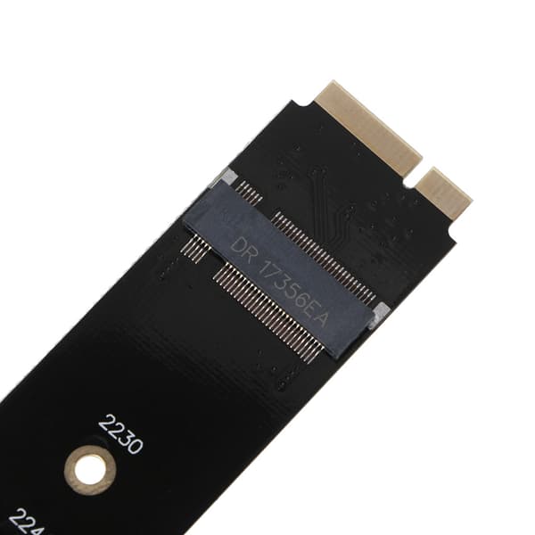 Adapterkort til 7+17 PIN 64G 128G 256G 512G til M.2 NGFF SSD Til 2012 MacBooks A