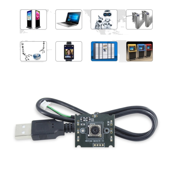 Professionell kvalitet USB2.0 webbkamerakort, 3 miljoner pixlar, autokameramodul null - B