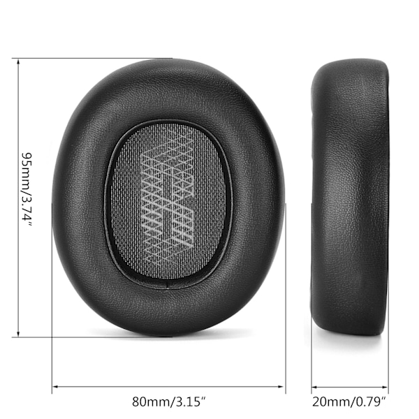 Enkelt å erstatte del for JBL E65BTNC Duet NC LIVE650 660 BTNC Hodetelefon Øreputer