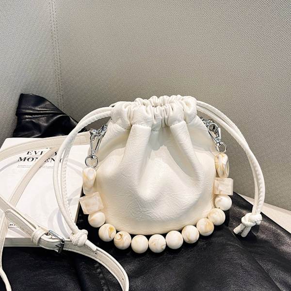 Snygg och bekväm Bucket Bag för skol- eller jobbmode axelväska Brown