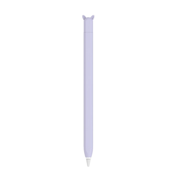 för Apple Pencil 2nd Full för skydd Hus för Touch Stylus Sleeve Silica Cover Silikonskydd Tillbehör Purple